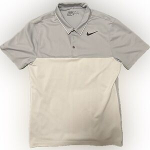 Nike Golf Shirt. Color - Grey / White. Size - Small